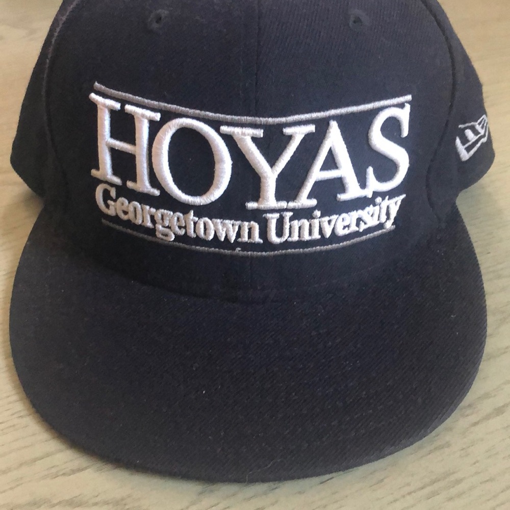 Georgetown Hoyas New Era SnapBack Navy Blue White